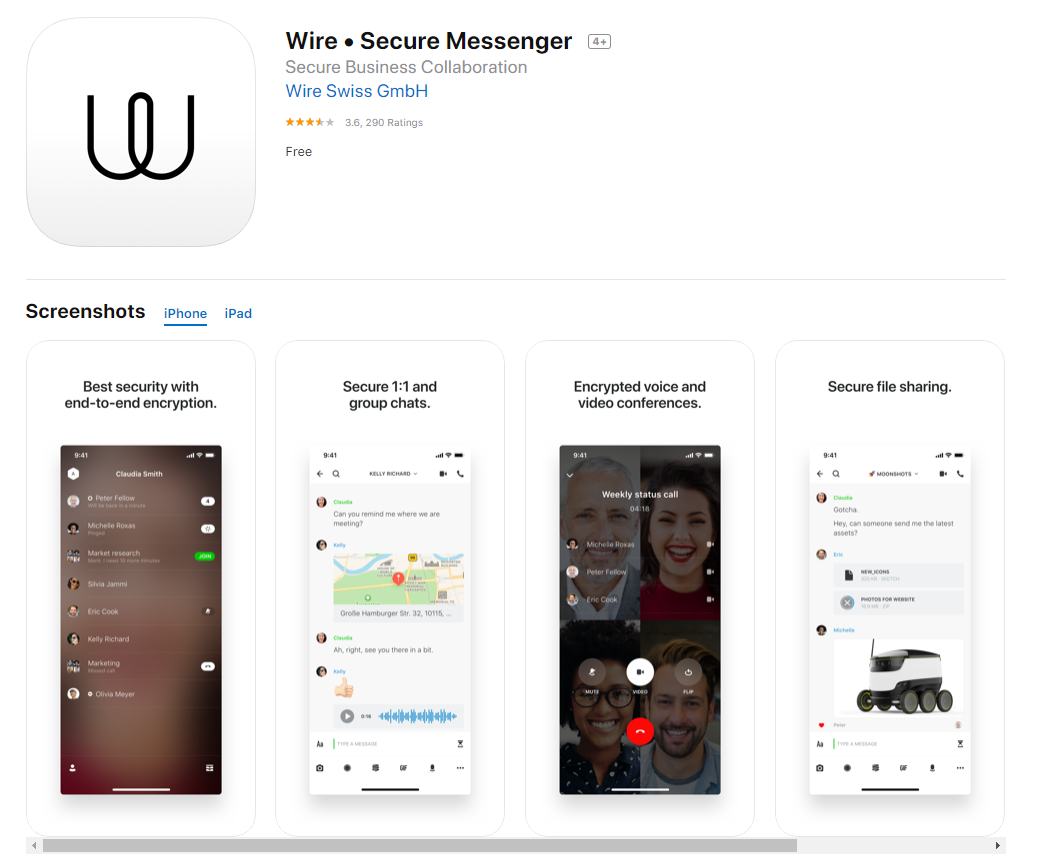 Wire app